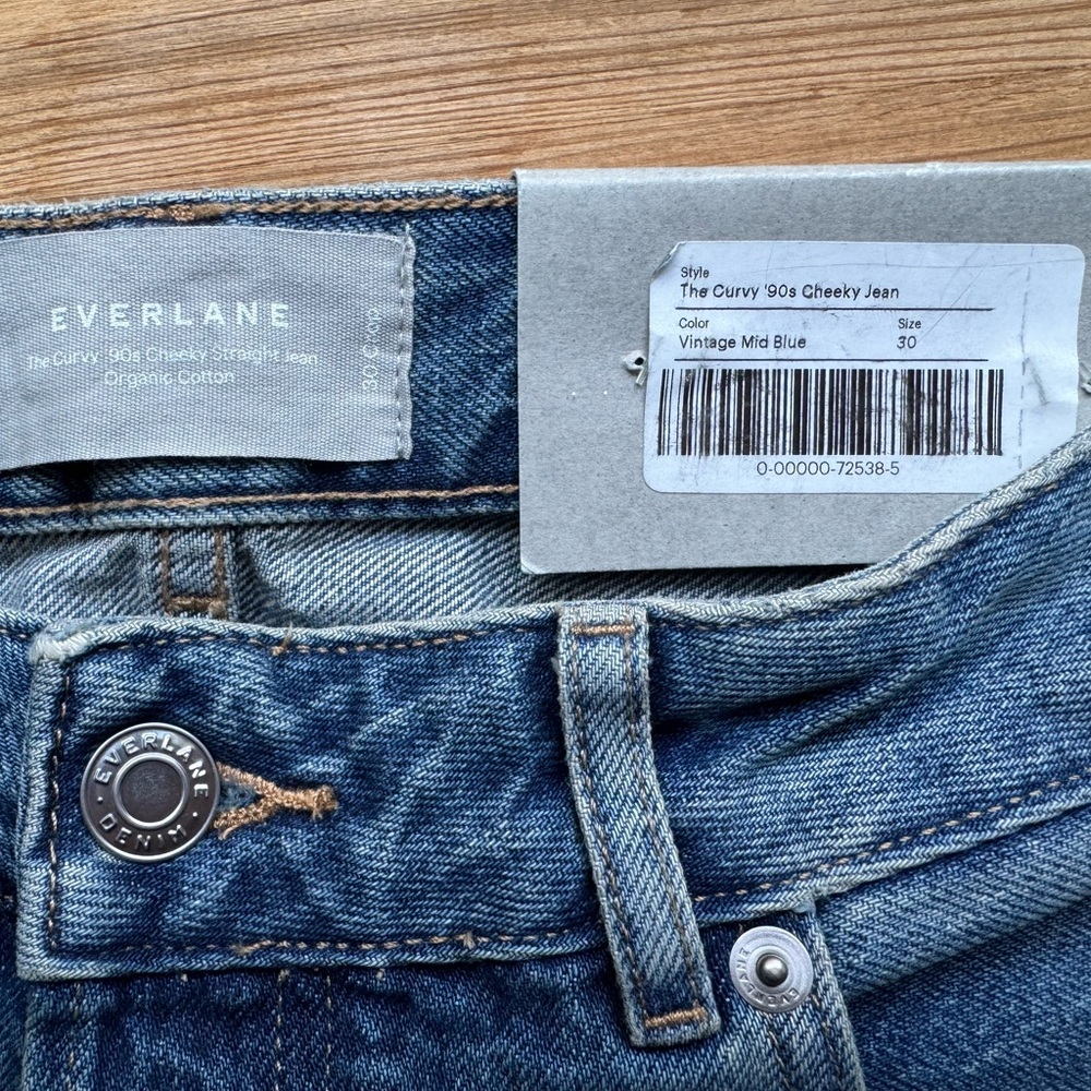 NWT EVERLANE Cheeky 90s Ankle Jeans 30 - Picture 8 of 11
